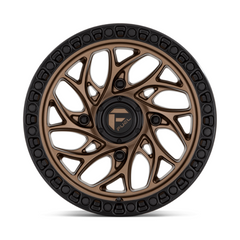 Fuel UTV D777 15X7 4X137 Black Ring Wheel - 10MM