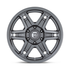 Fuel 1PC D838 17X8.5 6X5.5 MT-GNMTL 1MM Wheel