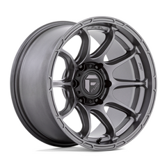 Fuel 1PC D793 17X9 6X5.5 MT-GNMTL -12MM Wheel