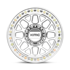 KMC KM235 17X9 8X6.5 Machined Wheel -38MM Offset