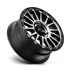 KM542 17X8 5X4.25 S-BLK MACH 38MM