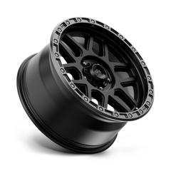 KMC KM544 18-Inch Black Glossy Wheels with 5x150 Bolt Pattern - 25MM Offset