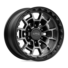 KMC KM718 17x8.5 Black Wheel - 6x5.5 Bolt Pattern