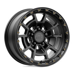 KM718 17X8.5 5X5.0 S-BLK 00MM