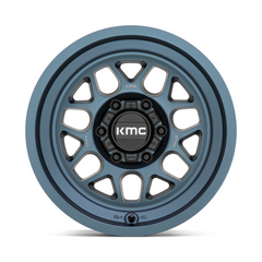 KMC KM725 17x9 5x5.0 MTL-BLUE -38MM Wheel