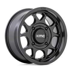 KMC Powersports KS137 Black 15x7 Wheel with 4x156 Bolt Pattern