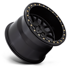 KMC Powersports KS235 14X7 4X156 S-BLK 38MM Wheel