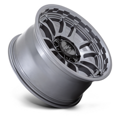 KMC KM727 17x8.5 M-Anthracite Wheel -5x5.0 Bolt Pattern with -10MM Offset