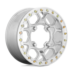 KMC Powersports KS433 15X6 4X137 Raw Machined Finish Wheel 38MM