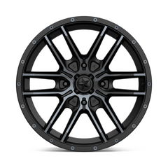 MSA Offroad Wheels MA43 18X7 4X156 S-BLK TTCC 10MM - Sleek Black Finish