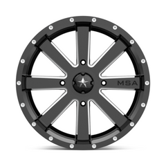 MSA Offroad Wheels MA34 18X7 4X137 G-BLK MILL Wheel