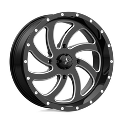 MSA Offroad Wheels MA36 18X7 4X156 G-BLK MILL Wheel