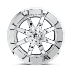 Fuel 1PC D536 Wheel - 22x12, 6x135/5.5 CHR-Plated, -45MM Offset