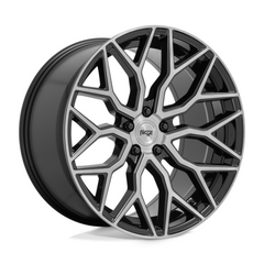Niche 1PC M262 20x9 5x112 GL-BLK-BRSHD 27MM Wheel