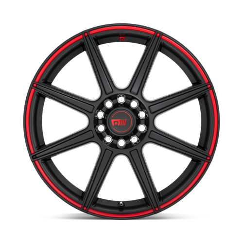 MR142 18X8 5X4.5/120 S-BLK RED 45MM