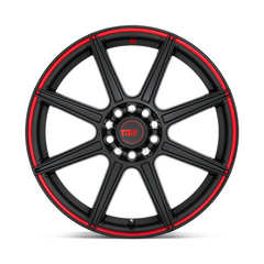 MR142 18X8 5X4.5/120 S-BLK RED 45MM