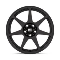 Motegi MR154 BATTLE 17x8 Matte Black Alloy Wheel with 5x110 Bolt Pattern and +30 Offset