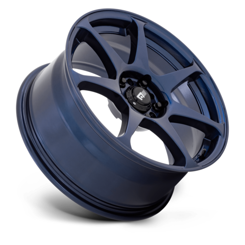 Motegi MR154 BATTLE 17x8 Midnight Blue Alloy Wheel - 5x100 Bolt Pattern +30 Offset