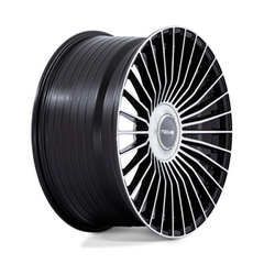 Niche 1PC M282 Black Machined Finish Wheel - 22X10.5, 5X4.25/4.5 Bolt Pattern