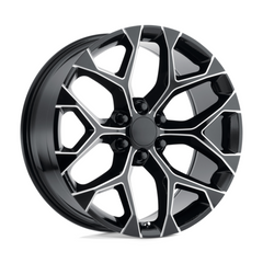 Performance Replicas PR176 26X10 6X5.5 G-BLK MILL 24MM Wheel