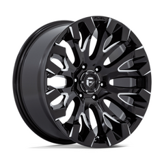 Fuel 1PC D828 20X9 6X5.5 G-BLK-MILL 1MM Custom Wheel