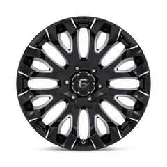 Fuel 1PC D828 20X9 6X5.5 G-BLK-MILL 1MM Custom Wheel
