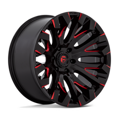 Fuel 1PC D829 20X9 5X5.5 Gloss Black Mill Road Wheel