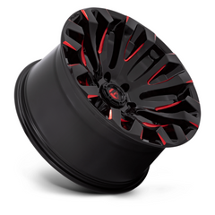Fuel 1PC D829 20X10 6X5.5 G-BLK MILL-RD -18MM Wheel