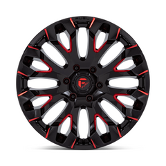 Fuel 1PC D829 20-Inch x 9-Inch Black Mill-Road Wheel with 6x135 Bolt Pattern