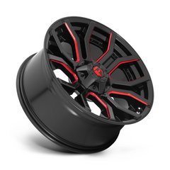 Fuel 1PC D712 20X10 5X5.0/5.5 GL-BLK-RTTC -18MM Wheel