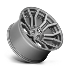 Fuel 1PC D713 20X10 6X135/5.5 BRSH-GNMTL-TTC -18MM Wheel