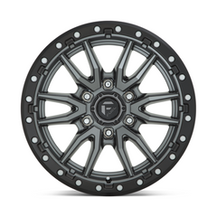 Fuel 1PC D680 22X12 8X6.5 MT-GNMTL-BBR -44MM Wheel