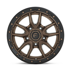 Fuel 1PC D681 17x9 5x5.0 MT-BRNZ-BBR -12MM Wheel