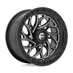 Fuel UTV D741 15X10 4X156 Gloss Black Military Wheel