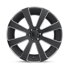 DUB 1PC S187 24X10 6X5.5 MT-BLK-MIL 20MM Wheel
