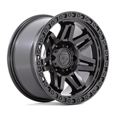Fuel 1PC D810 17X9 6X5.5 Black-Out Wheel