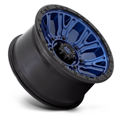 Fuel 1PC D827 20X10 6X5.5 Dark Blue Black Rim -18MM Offset