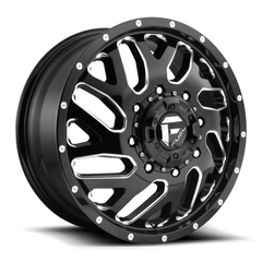 Fuel 1PC D581 20X8.25 8X200 GL-BLK-MIL 105MM Wheel