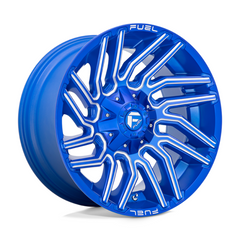 Fuel 1PC D774 20x10 6x135/5.5 Blue-Mill -18MM Wheel