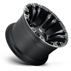 Fuel 1PC D851 18x9 8x6.5 M-Black Grey -12mm Off-Road Wheel