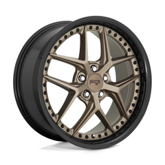 Niche 1PC M227 19X8.5 5X4.5 MT-BRNZ-BBR 35MM Wheel