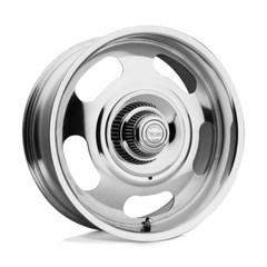 American Racing Vintage VN506 Rally 17x9 Polished Wheel - 5x4.75 / 5x4.75 Bolt Pattern, 12mm Offset