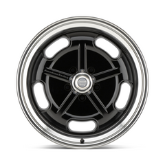American Racing Vintage VN511 Salt Flat 17-Inch Alloy Wheel in Gloss Black with Diamond Cut Lip