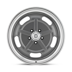 American Racing Vintage VN511 Salt Flat 17x8 Inch Mag Gray Wheel with Diamond Cut Lip
