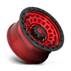 Fuel 1PC D632 17x9 5x5.0 Gloss Red Wheel -12MM Offset