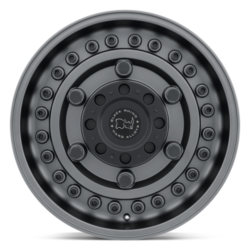 Black Rhino Hard Alloys BR Armory 16x8 Gun Black +38 Offset - 5x160 Bolt Pattern