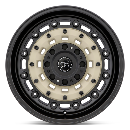 Black Rhino Hard Alloys BR Arsenal 18x9.5-inch Off-Road Wheel with Sand on Black Finish