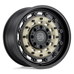 Black Rhino Hard Alloys BR Arsenal 18x9.5-inch Off-Road Wheel with Sand on Black Finish