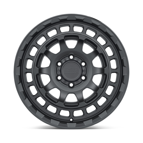 Black Rhino Hard Alloys BR Chamber 18x9.5 Matte Black Wheel with 5x127 Bolt Pattern and +2 Offset