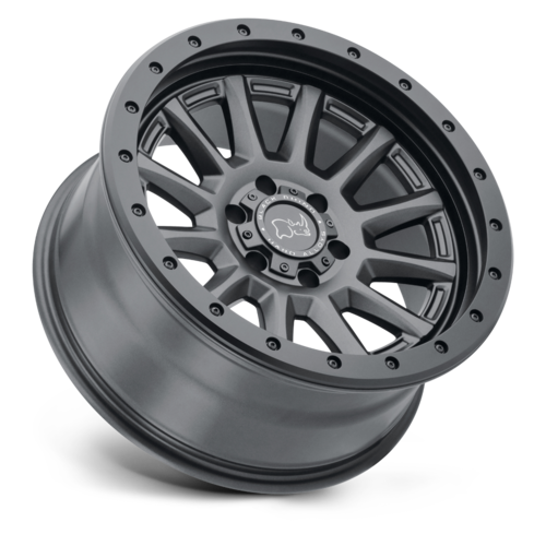Black Rhino Hard Alloys DUGGER 17x8.5 Gun Black -18 Offset Wheel